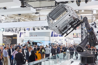 El número de robots crece en Hannover Messe y en todo el mundo