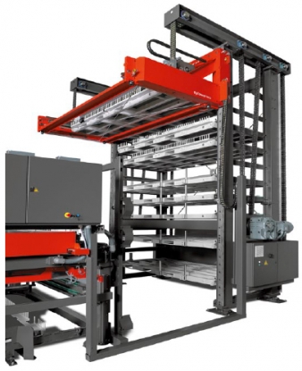 Torre de almacén compacta para la producción con poco trabajo manual