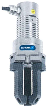 Pinza eléctrica céntrica universal de tres dedos