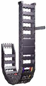 Portacables acreditado con numerosas variantes de cubierta y de apertura