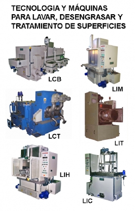 Limpieza y desengrase de todo tipo de piezas y superficies industriales
