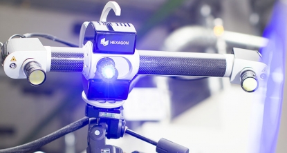 Hexagon organiza un webinar sobre Metrología 3D con escáner de luz blanca