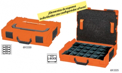 Cajas provistas de los sets de herramientas necesarias
