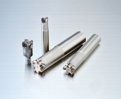 Fresa de plaquita, alto avance, doble cara y 4 filos de corte