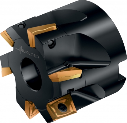 Fresa de escuadrar con plaquitas rómbicas