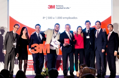 3M, repite en 2018 como una de las mejores empresas para trabajar en España