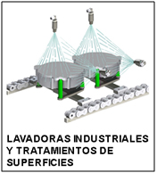 Lavadoras industriales y tratamientos de superficies