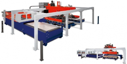 Solución flexible para la carga y descarga de instalaciones de corte por láser