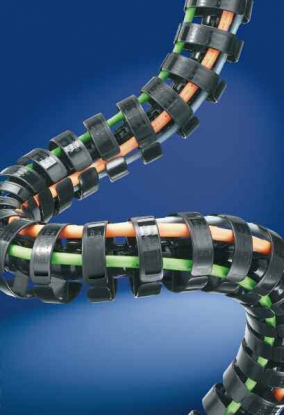 Portacables de plástico para movimientos en 3D