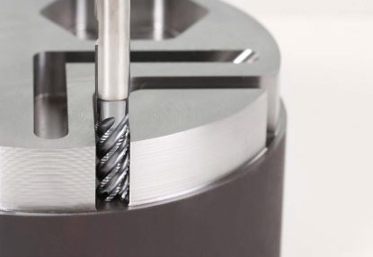 Herramienta de desbaste de alto rendimiento para fresado de ranuras de hasta 2xD