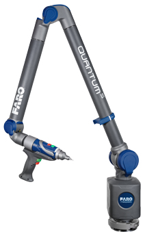 Brazo de medición Faro certificado según la norma ISO 10360-12:2016