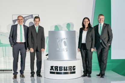 Arburg celebra el 10º aniversario de su filial de México