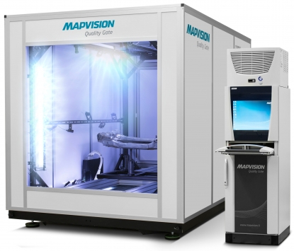 Sistema Mapvision para la inspección en línea 100% de carrocerías soldadas y componentes de chasis