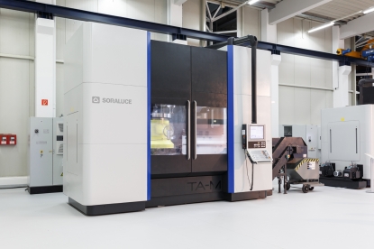 SORALUCE TA-M: gran capacidad de fresado, torneado y rectificado en una máquina compacta