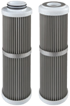 Cartuchos lavables de acero inoxidable plisado Step Process Filter