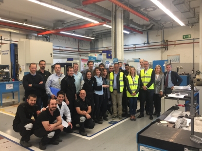 SAFRAN HE reconoce el nivel de excelencia de DMP con la entrega del Trofeo Proveedor 2018