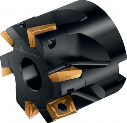 Fresa de escuadrar con plaquitas rómbicas