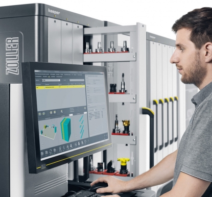 Soluciones de almacenamiento inteligentes de Zoller para herramientas, componentes y accesorios