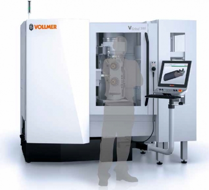 Afiladora de herramientas de 5 ejes VGrind 360 de Vollmer