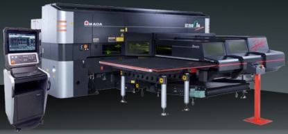 Máquina combinada con láser de fibra de alto ahorro energético de Amada