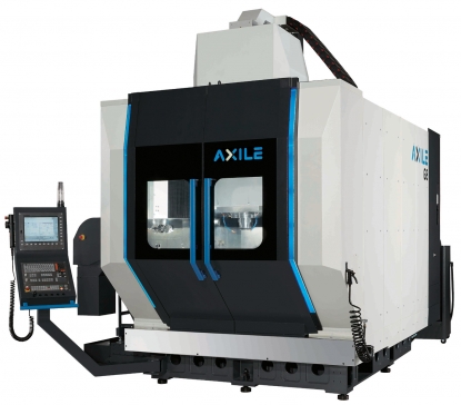 Centro de mecanizado de 5 ejes con estructura tipo gantry Axile G-8
