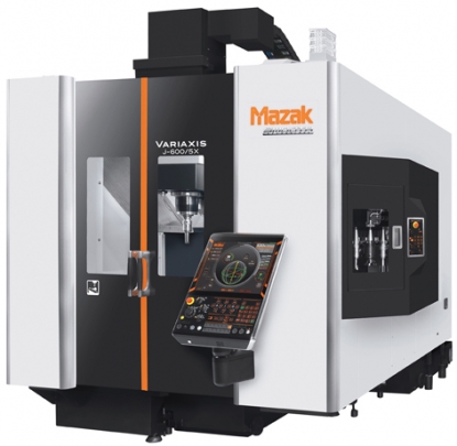 Centro de mecanizado vertical de 5 ejes Variaxis j-600/5X con control Smooth X de Mazak