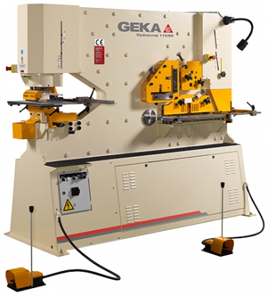 Punzonadora hidráulica Hydracrop 110 con SD y semipaxy de 1.000 x 500