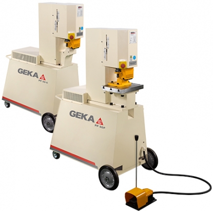 PP50, la punzonadora hidráulica portátil de Geka