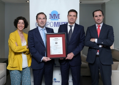 El Grupo Mutua, pionero en obtener el certificado del Sistema de Gestión de Prevención de Delitos y Riesgos Penales