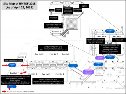 Jimtof 2018 da a conocer el plano de la exposición