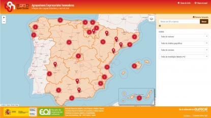 Un portal identifica los clústeres más innovadores en Industria 4.0