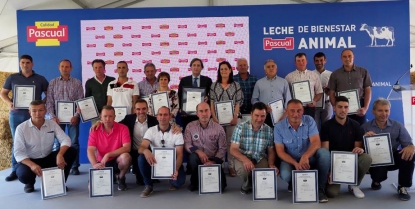 Calidad Pascual, único gran fabricante con todas sus granjas certificadas en bienestar animal