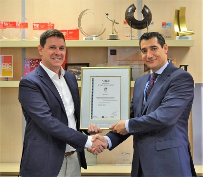 Atento cumple 20 años ininterrumpidos de su certificación Aenor ISO 9001