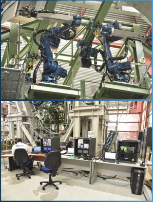 Ensa arranca los trabajos de soldadura para el ensamblaje de la cámara de vacío en la maqueta del ITER