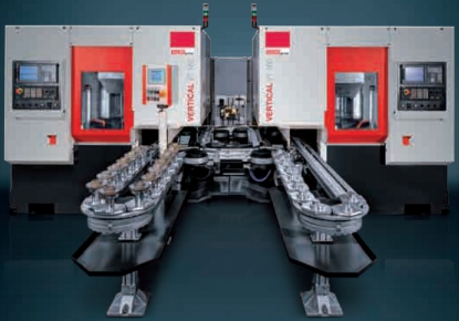 Tornos verticales con automatización integrada