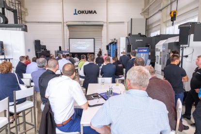 Okuma proporciona información sobre el mecanizado pesado de doble columna