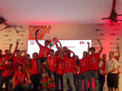 El equipo Formula Student Bizkaia de la Escuela de Ingeniería de Bilbao revalida su primer puesto en Silverstone