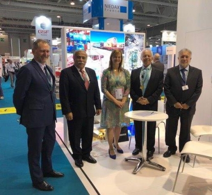 Ensa participó en la tercera edición de la World Nuclear Exhibition 2018