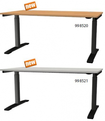 Mesas de oficina con regulación de la altura por motor eléctrico
