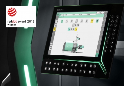 La unidad de mando Gestica de Arburg gana el prestigioso Red Dot Award