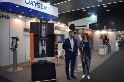 AGME: gran éxito de la presentación mundial de las remachadoras serie RA en BIEMH