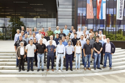 Alrededor de 30 expertos de Arburg acudieron al Encuentro Internacional de Tecnología de Aplicaciones