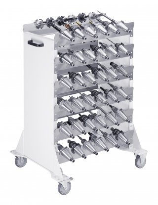 Carro de herramientas que minimiza el riesgo de lesiones por cortes