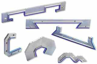 Serie de rascadores de guías