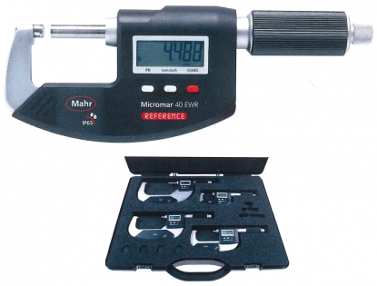 Micrómetro digital para exteriores con carraca avanzada para el manejo con una sola mano