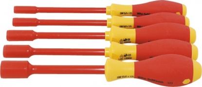 Juego de llaves de vaso completamente aisladas