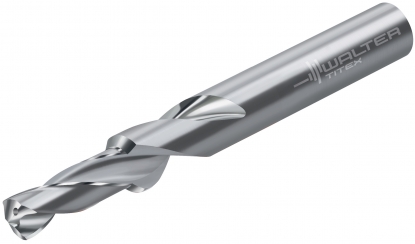 Broca escalonada de metal duro integral para aluminio