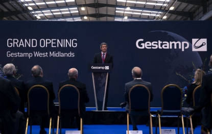 Gestamp inaugura su nueva planta en Reino Unido