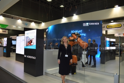 IK4-TEKNIKER recibe en BIEMH visitantes interesados en tecnología puntera