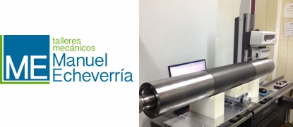 Talleres Mecánicos M. Echeverría apuesta por Mitutoyo para garantizar la precisión del perfil de sus ejes de laminado